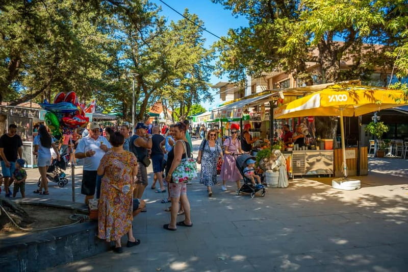 Side: Manavgat River Boat Trip & Grand Market w/ Lunch - Swimming where the river meets the Mediterranean