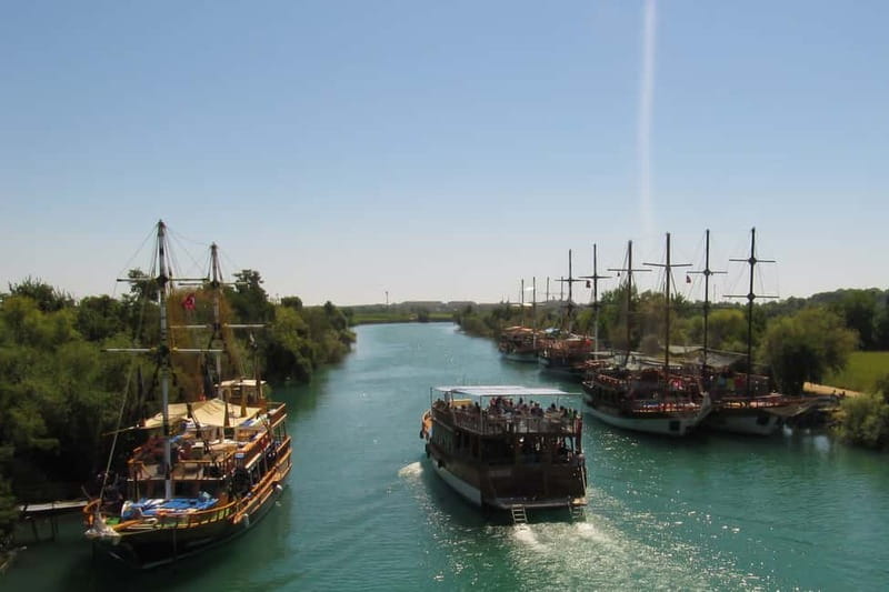 Side: Manavgat River Boat Trip & Grand Market w/ Lunch - Manavgat Grand Bazaar and 1.5 hours of free time
