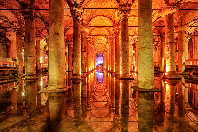 Skip-the-Line Istanbul: Private Tour from Cruise Ship & Hotel - Basilica Cistern: the tour’s coolest change of scene