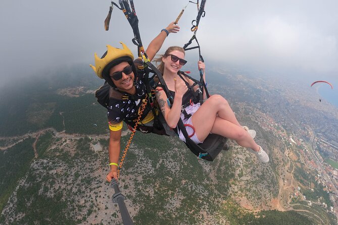 Tandem Paragliding in Alanya, Antalya Turkey with a Licensed Guide - How long are you really in the air?