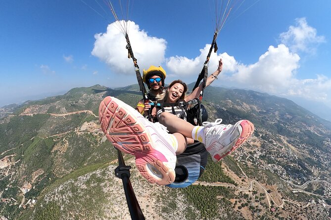 Tandem Paragliding in Alanya, Antalya Turkey with a Licensed Guide - Safety, nerves, and the extreme option