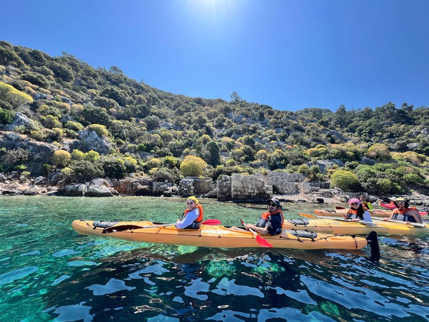Ultimate Kekova Island Kayaking Trip - Kayaking above the sunken city